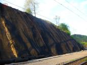 Sanace zářezu pomocí materiálu MacMat RA, Maccaferri.